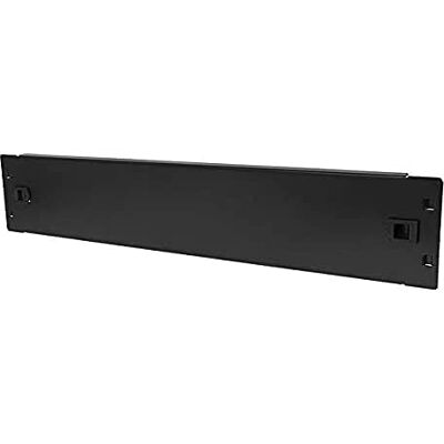 Infitronic Panel ciego de acero de 19 pulgadas (montaje sin herramientas) (2U Infitronic Panel ciego de acero de 19 pulgadas (montaje sin herramientas) (2U