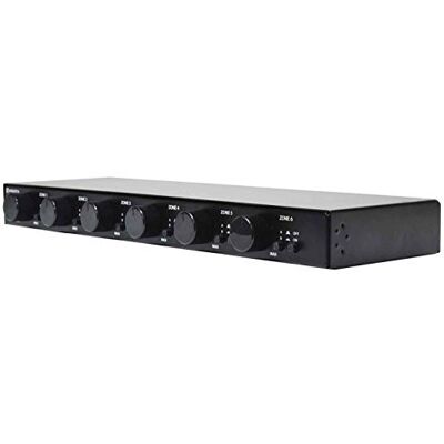 Adastra , Atenuador AT6 de 100 V montado en bastidor + interruptor de fuente A/B 6 x 30 W. Adastra , Atenuador AT6 de 100 V montado en bastidor + interruptor de fuente A/B 6 x 30 W.