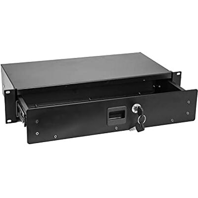 Omnitronic Cajón para rack SN-2 con cerradura 2HE Omnitronic Cajón para rack SN-2 con cerradura 2HE