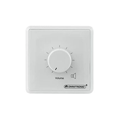 Omnitronic Controlador de volumen PA, 30 W wh mono Omnitronic Controlador de volumen PA, 30 W wh mono