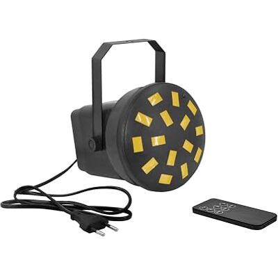 N-Gear Party Light Foco LED de Discoteca con 6 diodos de alta potencia de 3W y diseño compacto. Iluminación brillante de bajo consumo para animar sus fiestas, pistas de baile y eventos. N-Gear Party Light Foco LED de Discoteca con 6 diodos de alta potencia de 3W y diseño compacto. Iluminación brillante de bajo consumo para animar sus fiestas, pistas de baile y eventos.