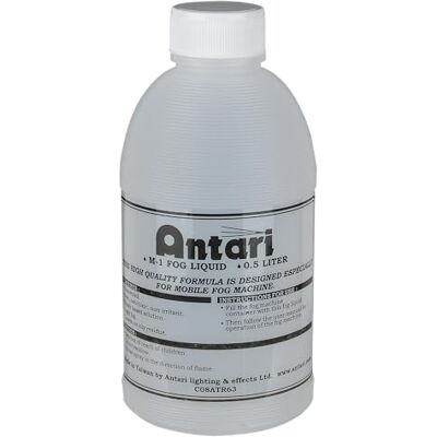 Antari M de 1 Mobile Fogger Fluid Niebla líquido 500 cc Antari M de 1 Mobile Fogger Fluid Niebla líquido 500 cc