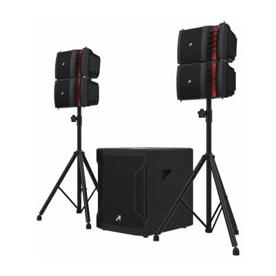 Audibax Seattle 1000 Sistema PA Line Array Bluetooth + Soportes Audibax Seattle 1000 Sistema PA Line Array Bluetooth + Soportes