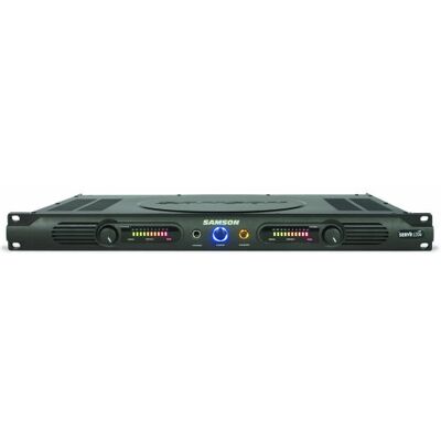 Samson 02-02-003 Amplificador de sistema de audio y megafonía (2x60W) Samson 02-02-003 Amplificador de sistema de audio y megafonía (2x60W)