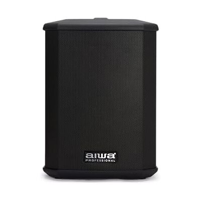 Aiwa AX-1PRO Altavoz Activo portátil con batería, 100 W RMS con DSP, Bluetooth 5.0 TWS, 3 Canales de Mezcla, 106 dB, entradas XLR/Jack, USB, Vaso para Soporte de 35 mm Aiwa AX-1PRO Altavoz Activo portátil con batería, 100 W RMS con DSP, Bluetooth 5.0 TWS, 3 Canales de Mezcla, 106 dB, entradas XLR/Jack, USB, Vaso para Soporte de 35 mm