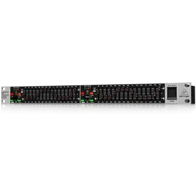 Behringer FBQ1502HD Ecualizador gráfico, 10 Hz-30 kHz Behringer FBQ1502HD Ecualizador gráfico, 10 Hz-30 kHz