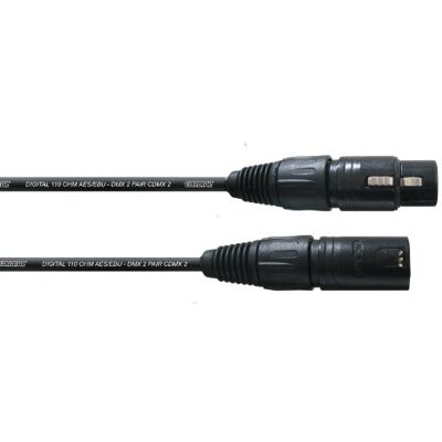 Cordial Cable DMX Neutrik 5m - Cable DMX Cordial Cable DMX Neutrik 5m - Cable DMX