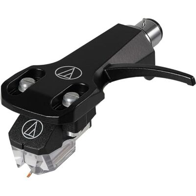 Technica Cápsula para DJ audiófilo con aguja elíptica montada en un cabezal AT-HS6 Negro Technica Cápsula para DJ audiófilo con aguja elíptica montada en un cabezal AT-HS6 Negro