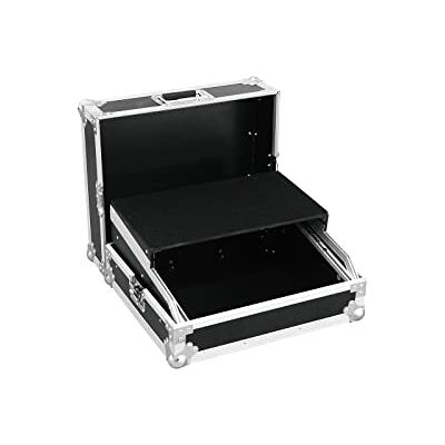 ROADINGER Profi LS-19 30111563 Caja para mesa de mezclas (con soporte para ordenador portátil), color negro ROADINGER Profi LS-19 30111563 Caja para mesa de mezclas (con soporte para ordenador portátil), color negro