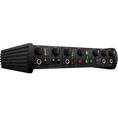 IK Multimedia - Interfaz de audio de alta gama con diseño de tono de guitarra avanzado AXE I/O, 2 IN/5 OUT, USB IK Multimedia - Interfaz de audio de alta gama con diseño de tono de guitarra avanzado AXE I/O, 2 IN/5 OUT, USB