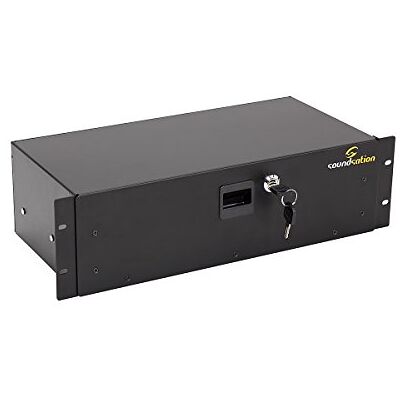 Soundsation SRD100-3U Lock 3U Cajón rack de 19 pulgadas con cerradura Soundsation SRD100-3U Lock 3U Cajón rack de 19 pulgadas con cerradura
