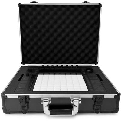 Analog Cases Unison Case para los Controladores Ableton Push 2 o similares (Estuche de Transporte, protección de Esquina de Aluminio, Tapa Acolchada con asa), Negro Analog Cases Unison Case para los Controladores Ableton Push 2 o similares (Estuche de Transporte, protección de Esquina de Aluminio, Tapa Acolchada con asa), Negro