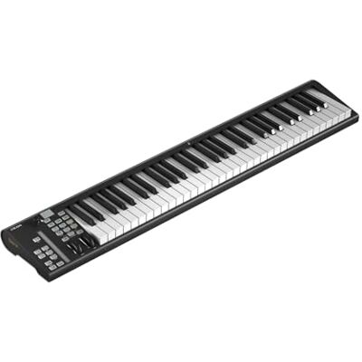 iCON Controlador de teclado Pro Audio Artist 61X USB-MIDI con 61 teclas, integración DAW y faders táctiles LED para estudio y producción iCON Controlador de teclado Pro Audio Artist 61X USB-MIDI con 61 teclas, integración DAW y faders táctiles LED para estudio y producción