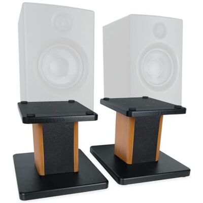 keepdrum Trípode de Mesa Soporte para Altavoces de Monitor (Palisandro, 1 Par) keepdrum Trípode de Mesa Soporte para Altavoces de Monitor (Palisandro, 1 Par)