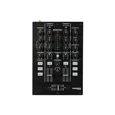 Omnitronic Mezclador DJ de 2 canales PM-202FX con filtro, FX y Bluetooth Mezclador DJ con conectividad Bluetooth, filtro bipolar y 6 efectos de sonido Omnitronic Mezclador DJ de 2 canales PM-202FX con filtro, FX y Bluetooth Mezclador DJ con conectividad Bluetooth, filtro bipolar y 6 efectos de sonido