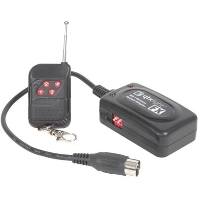 QTX Mando a distancia inalámbrico para máquina de humo/neblina QTX Mando a distancia inalámbrico para máquina de humo/neblina