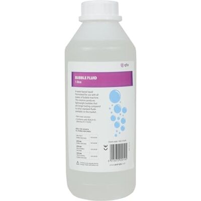 QTX Líquido de burbujas profesional – Burbujas ligeras y duraderas 1 litro QTX Líquido de burbujas profesional – Burbujas ligeras y duraderas 1 litro