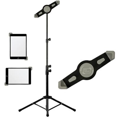 Ibiza SMM10 Trípode telescópico para Smartphone y Tablet Rotación 360° Inclinable Bolsa de Transporte incluida Ibiza SMM10 Trípode telescópico para Smartphone y Tablet Rotación 360° Inclinable Bolsa de Transporte incluida