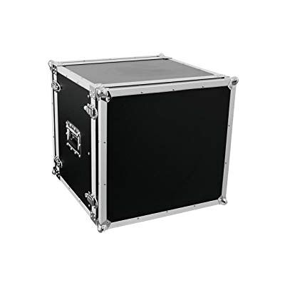 ROADINGER Rack de efectos CO DD, 10U, 38 cm de profundidad, negro ROADINGER Rack de efectos CO DD, 10U, 38 cm de profundidad, negro