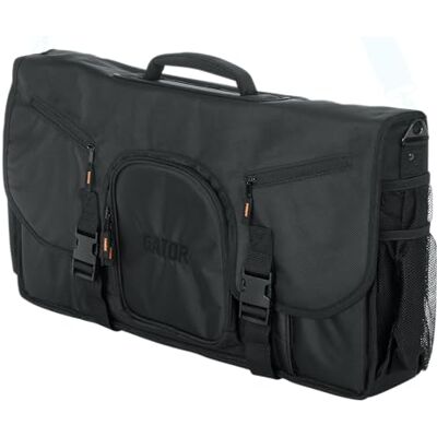 Gator Cases Club Series Bolsa Messenger para Controlador de DJ con Interior Naranja Brillante; Se adapta a Controladores Grandes 25" () Gator Cases Club Series Bolsa Messenger para Controlador de DJ con Interior Naranja Brillante; Se adapta a Controladores Grandes 25" ()