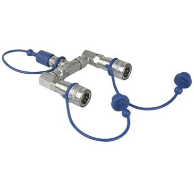 Showtec CO2 3/8 Q-Lock Divisor de 2 vías Showtec CO2 3/8 Q-Lock Divisor de 2 vías