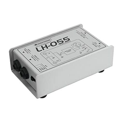 Omnitronic LH-055 Pasivo DI cuadro Plata Pro Omnitronic LH-055 Pasivo DI cuadro Plata Pro