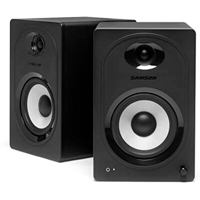Samson Monitores de Estudio Bluetooth de 5 Pulgadas (2 Unidades) Samson Monitores de Estudio Bluetooth de 5 Pulgadas (2 Unidades)