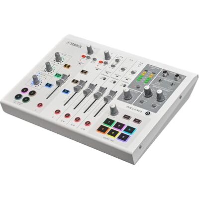 Yamaha AG08 Mezclador de bucle invertido de transmisión en vivo de 8 canales, interfaz USB con Steinberg Software Suite Yamaha AG08 Mezclador de bucle invertido de transmisión en vivo de 8 canales, interfaz USB con Steinberg Software Suite