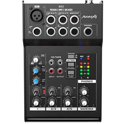 Audibax Mesa Mezclas 5 Canales Audibax Mesa Mezclas 5 Canales