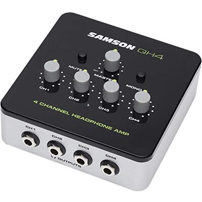 Samson e amplificador para casco Samson e amplificador para casco