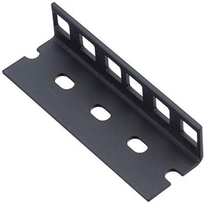 Adam Hall 19" Parts 61535 B 2 Perfil de Rack de Alta Resistencia Negro 2 U Adam Hall 19" Parts 61535 B 2 Perfil de Rack de Alta Resistencia Negro 2 U