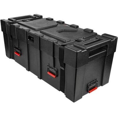 Gator Cases Grooves Series Estuche Ligero para Herrajes de Batería Moldeado por Rotomoldeo con Asa Retráctil Incorporada y Ruedas en Línea, 42" x 16" () Gator Cases Grooves Series Estuche Ligero para Herrajes de Batería Moldeado por Rotomoldeo con Asa Retráctil Incorporada y Ruedas en Línea, 42" x 16" ()