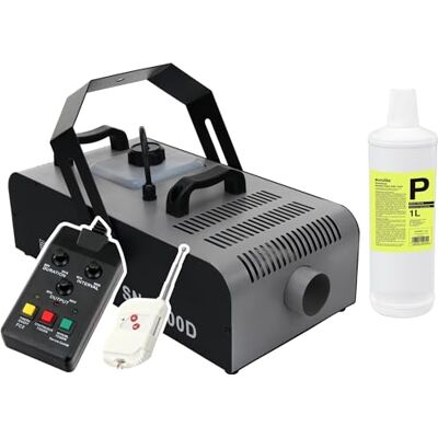 Showlite SN-1500D DMX Máquina de Humo 1500W Set con 1l Fluido, Peso: 12 Salida de humo: 560m³/min, Potencia: 1500 vatios, Tiempo de calentamiento: 12 minutos, Alcance de pulverización: 12 m, 5 kg Showlite SN-1500D DMX Máquina de Humo 1500W Set con 1l Fluido, Peso: 12 Salida de humo: 560m³/min, Potencia: 1500 vatios, Tiempo de calentamiento: 12 minutos, Alcance de pulverización: 12 m, 5 kg