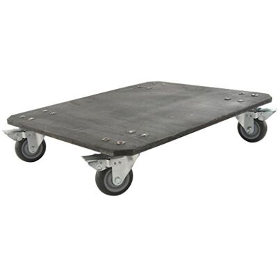 Citronic Base de rueda para cajas de vuelo de 19 Citronic Base de rueda para cajas de vuelo de 19