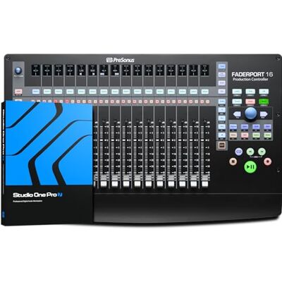 PreSonus Mixer Controlador de producción de 16 canales, 16 Faders PreSonus Mixer Controlador de producción de 16 canales, 16 Faders