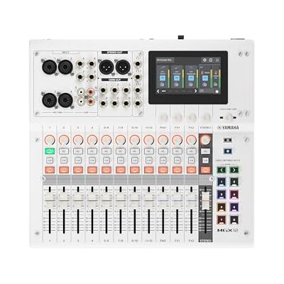 Yamaha MGX12 Consola de Mezcla Digital con LCD Táctil, Bluetooth, Blanco Yamaha MGX12 Consola de Mezcla Digital con LCD Táctil, Bluetooth, Blanco
