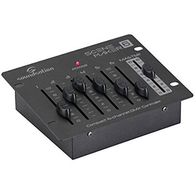 Soundsation SCENEMAKER 6 – Centralita DMX Compatta 6 Ch Soundsation SCENEMAKER 6 – Centralita DMX Compatta 6 Ch