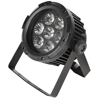 QTX Lata PAR resistente a la intemperie de alta potencia RGBWA 100W 45° QTX Lata PAR resistente a la intemperie de alta potencia RGBWA 100W 45°
