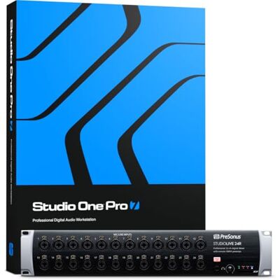 PreSonus , Mezclador Digital de Rack, 32 Canales, Caja Escénica e Interfaz de Audio, 26 Entradas PreSonus , Mezclador Digital de Rack, 32 Canales, Caja Escénica e Interfaz de Audio, 26 Entradas