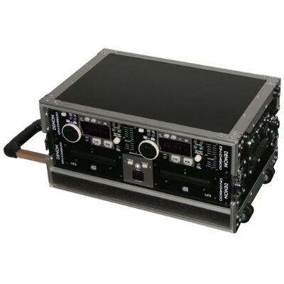 Odyssey Flight Zone Ata 4 Space Effects Rack con asa y ruedas Odyssey Flight Zone Ata 4 Space Effects Rack con asa y ruedas