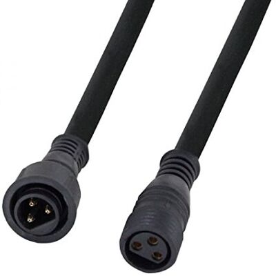 LEDJ Cable exterior Spectra DMX (3 pines, macho a hembra) LEDJ Cable exterior Spectra DMX (3 pines, macho a hembra)