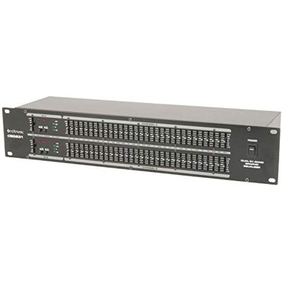 Citronic QTX EQ-231 Equalizer gráfico 31 bandas 2 canales Citronic QTX EQ-231 Equalizer gráfico 31 bandas 2 canales