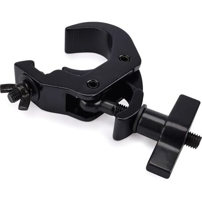 Riggatec Selflock Fácil gancho de negro de hasta 250 kg (48-51mm) Riggatec Selflock Fácil gancho de negro de hasta 250 kg (48-51mm)