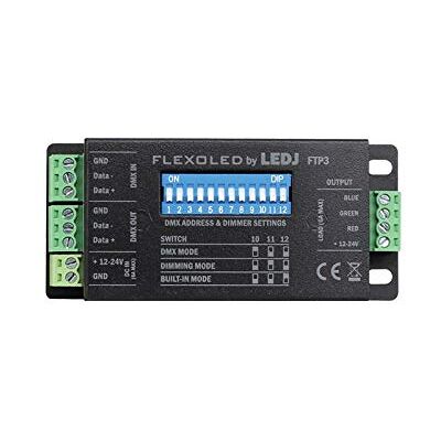 LEDJ Flexoled FTP3 RGB LED DMX Driver LEDJ Flexoled FTP3 RGB LED DMX Driver