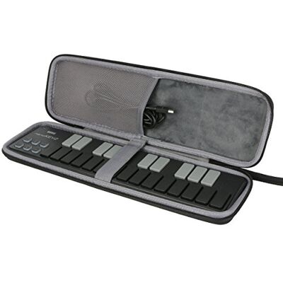 co2CREA Funda de Viaje para Korg NANOKEY2- BK Controlador Estuche de Almacenamiento Protector, Shell EVA, Caso Solo co2CREA Funda de Viaje para Korg NANOKEY2- BK Controlador Estuche de Almacenamiento Protector, Shell EVA, Caso Solo