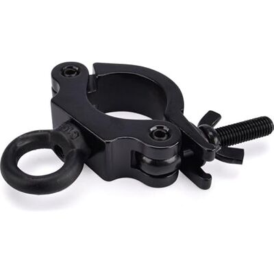 Riggatec Halfcoupler negro estrecho hasta de 170kg con Corcheta (48-51mm) Riggatec Halfcoupler negro estrecho hasta de 170kg con Corcheta (48-51mm)
