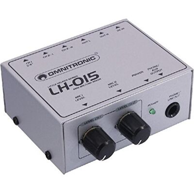 Omnitronic LH-015 Mezclador (2 canales) Omnitronic LH-015 Mezclador (2 canales)