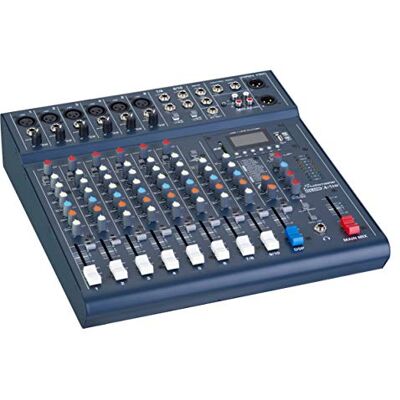 Studiomaster Club XS Mezclador de 10 Canales Escritorio Grabador USB SD Reproducción Bluetooth DJ Studiomaster Club XS Mezclador de 10 Canales Escritorio Grabador USB SD Reproducción Bluetooth DJ