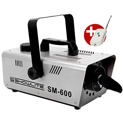 Showlite Máquina de Nieve 600W incl. Control Remoto, 5 x 19 x 14 cm Alcance de expulsión: aprox. 3, Potencia: 600 vatios, Sin tiempo de calentamiento, Capacidad del tanque: 1 l, 5 x 19 x 14 cm Showlite Máquina de Nieve 600W incl. Control Remoto, 5 x 19 x 14 cm Alcance de expulsión: aprox. 3, Potencia: 600 vatios, Sin tiempo de calentamiento, Capacidad del tanque: 1 l, 5 x 19 x 14 cm