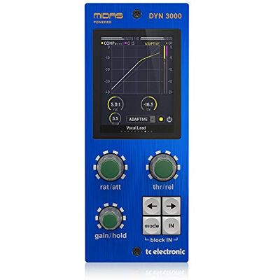 TC Electronic DYN 3000 Native / Complemento de canal dinámico de gama alta alimentado por Midas con interfaz de hardware dedicada TC Electronic DYN 3000 Native / Complemento de canal dinámico de gama alta alimentado por Midas con interfaz de hardware dedicada